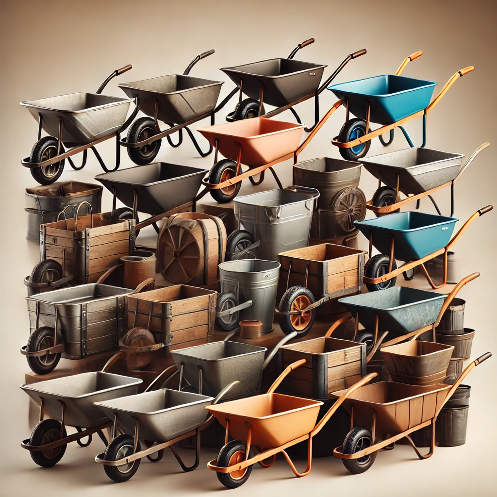 صواني العربات اليدوية