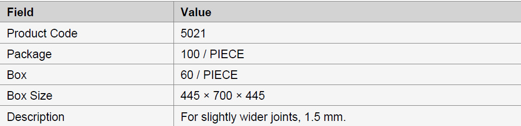 1.5 mm Level Plus (100 paket, 60 kutu) bilgi görseli 1