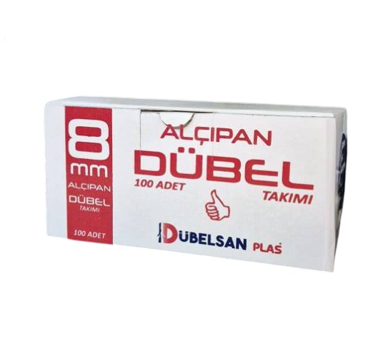 8 mm Vidalı Alçıpan Dübel Takımı ürün görseli 2
